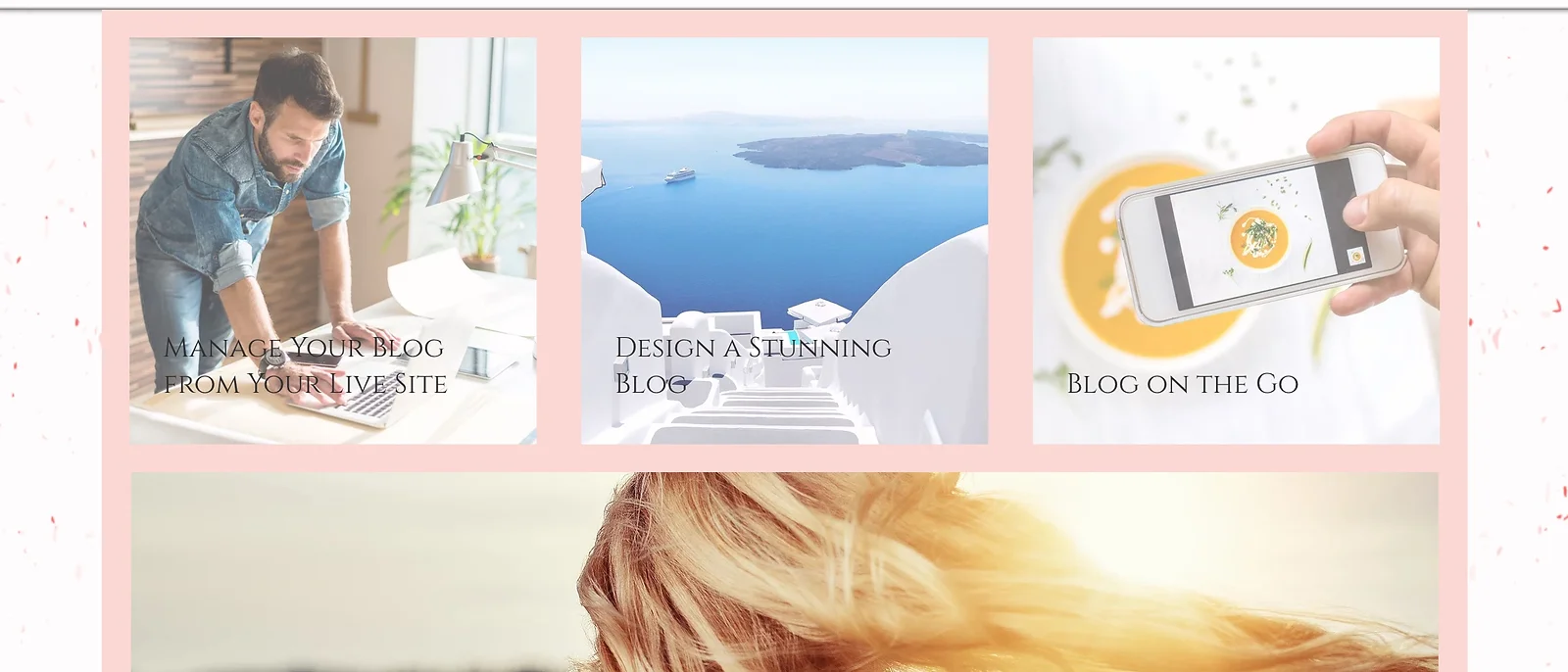 Shades of Pink Template