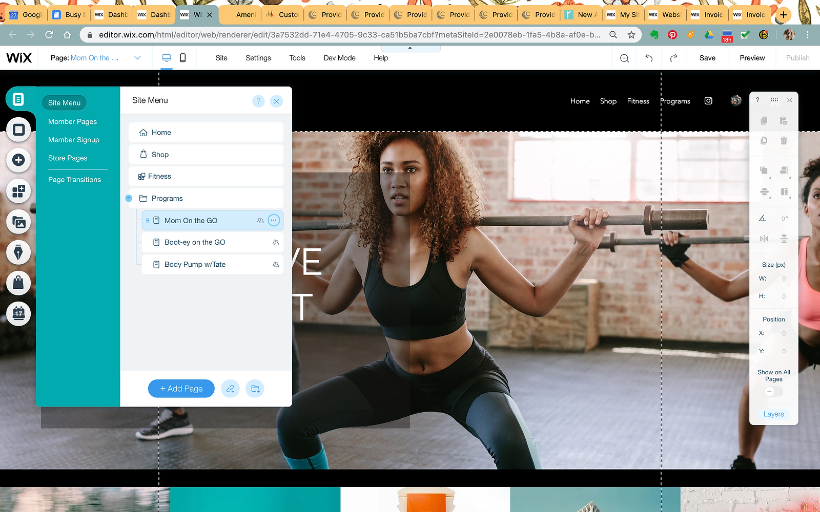 busy bodies fitness website help
