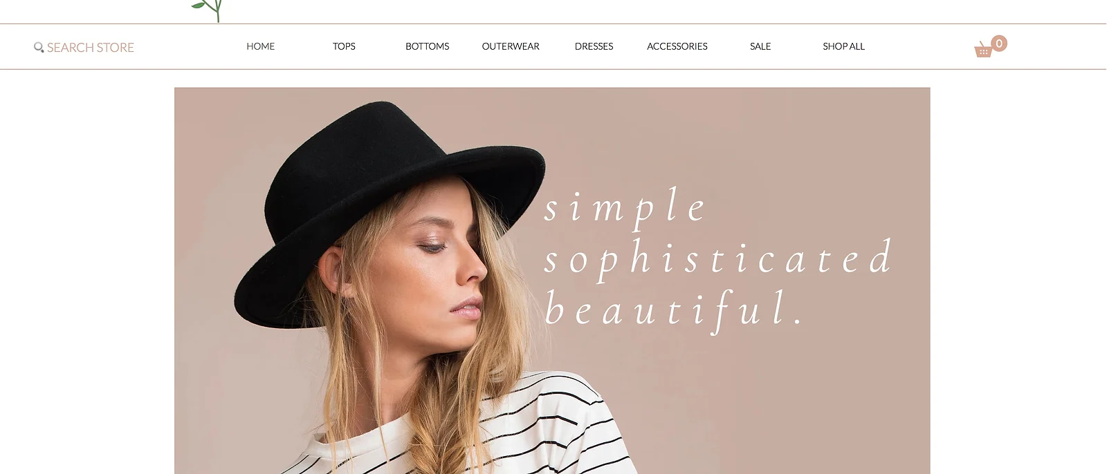 store front template