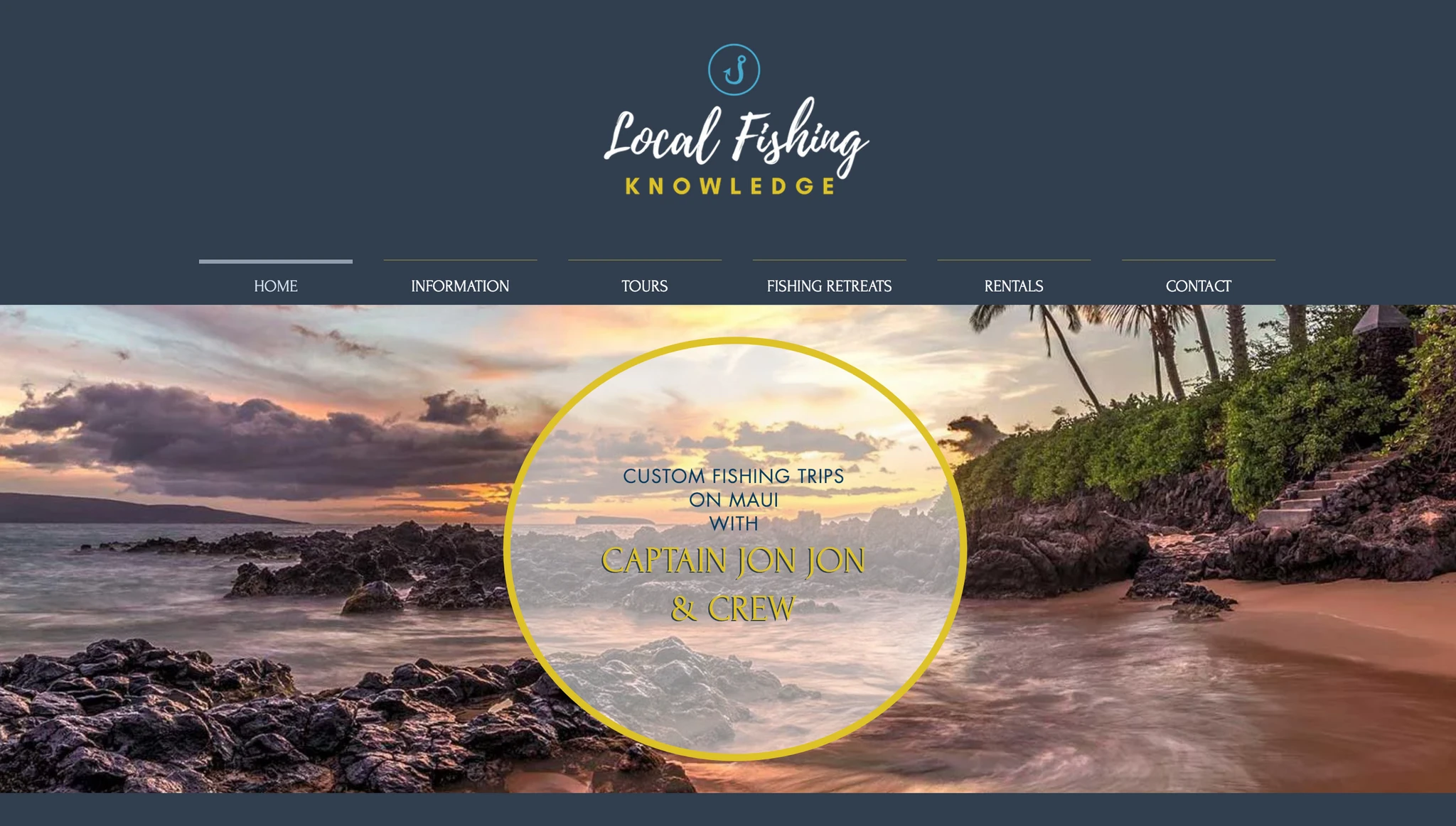 Local Fishing Knowledge Website Design