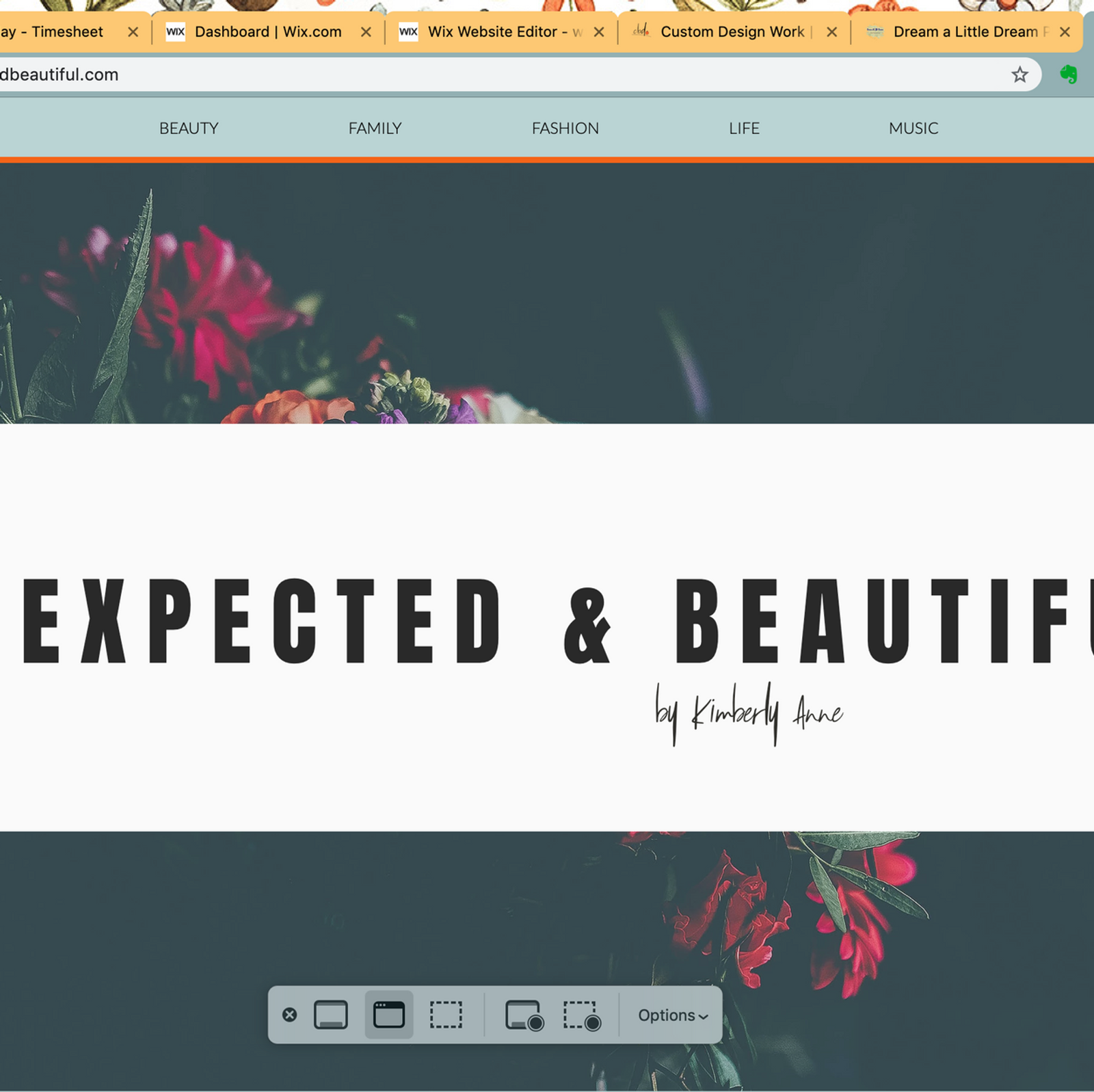 Unexpected and Beautiful